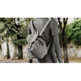 3D Women's Backpack 2
